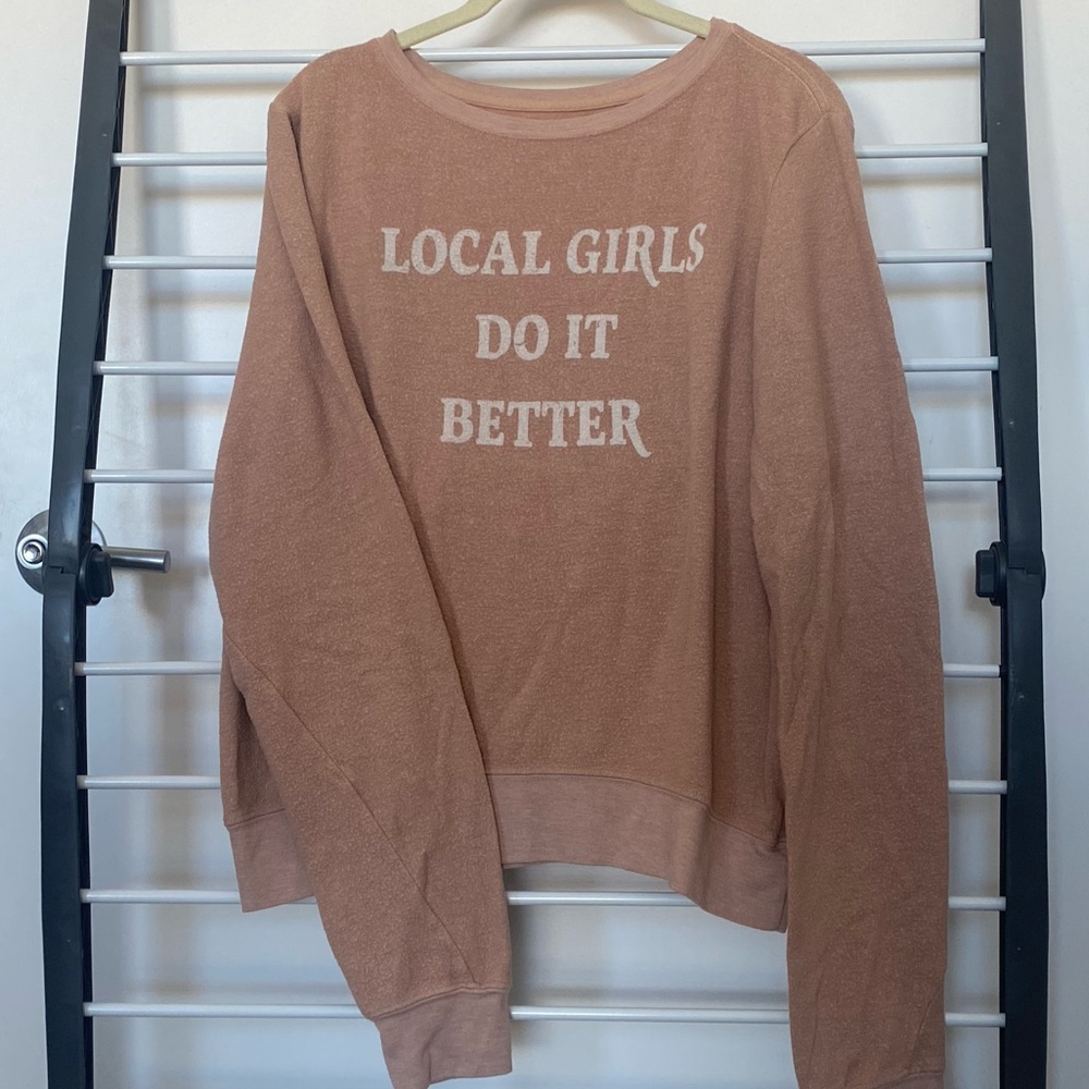 Mate the Label Crewneck Sweater, Size:S/M